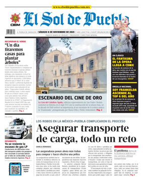 Cover of El Sol de Puebla