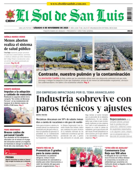 Cover of El Sol de San Luis Potosi