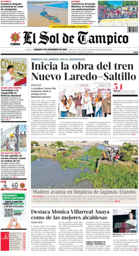 Cover of El Sol de Tampico
