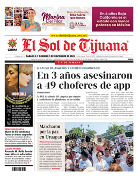 Cover of El Sol de Tijuana