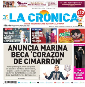 Cover of La Crónica