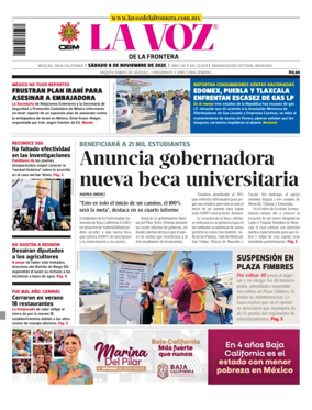 Cover of La Voz de la Frontera