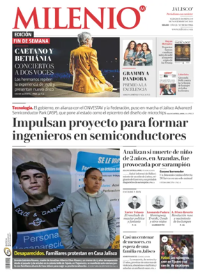 Cover of Milenio Jalisco