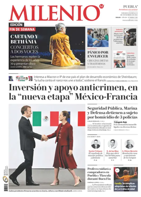 Cover of Milenio Puebla