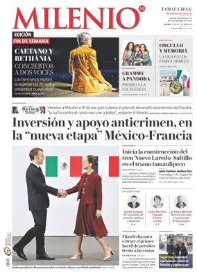 Cover of Milenio Tamaulipas