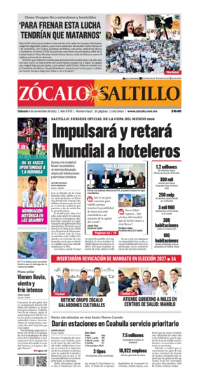 Cover of Zócalo Saltillo