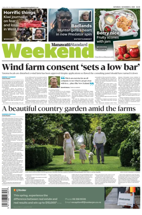 Cover of Manawatu Standard