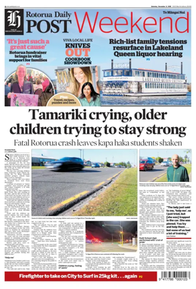 Cover of Rotorua Daily Post