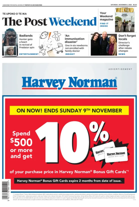 Cover of The Dominion Post