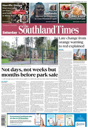 Cover of The Southland Times