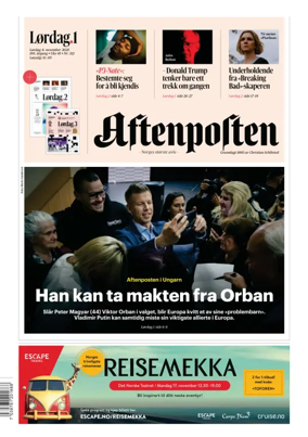 Cover of Aftenposten