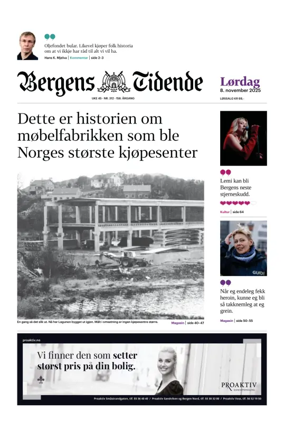 Cover of Bergens Tidende