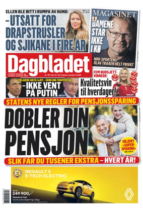 Cover of Dagbladet