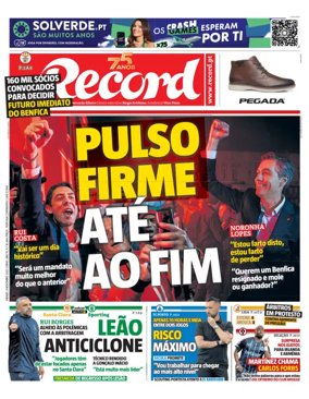 Cover of Record (Portugal)