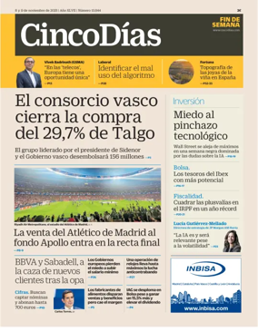 Cover of Cinco Días