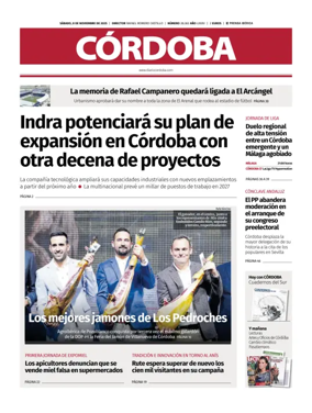 Cover of Diario Córdoba