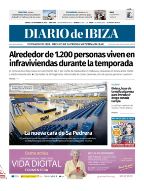 Cover of Diario de Ibiza