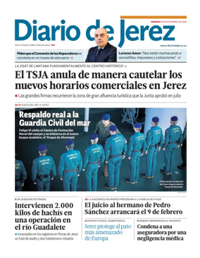 Cover of Diario de Jerez