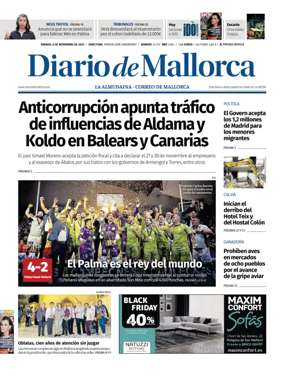 Cover of Diario de Mallorca