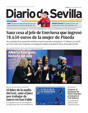 Cover of Diario de Sevilla