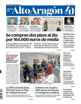 Cover of Diario del Alto Aragón