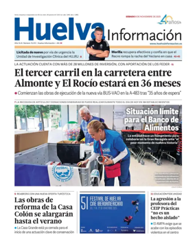 Cover of Huelva Informacion