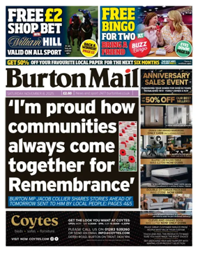 Cover of Burton Mail