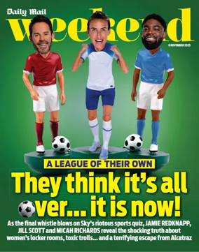 Cover of Daily Mail Weekend Magazine