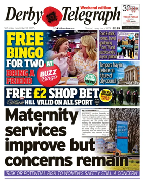 Cover of Derby Telegraph