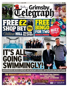 Cover of Grimsby Telegraph