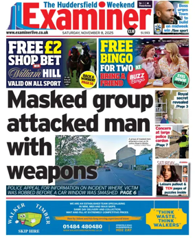 Cover of Huddersfield Daily Examiner