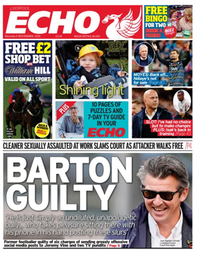 Cover of Liverpool Echo