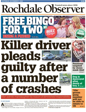 Cover of Rochdale Observer