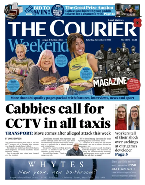 Cover of The Courier & Advertiser (Angus and The Mearns Edition)