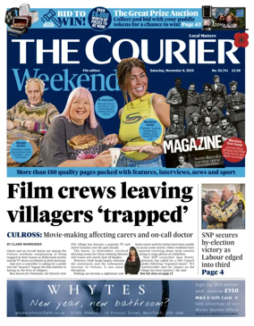 Cover of The Courier & Advertiser (Fife Edition)