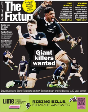 Cover of Herald Sport