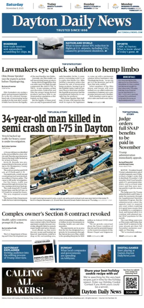 Cover of Dayton Daily News
