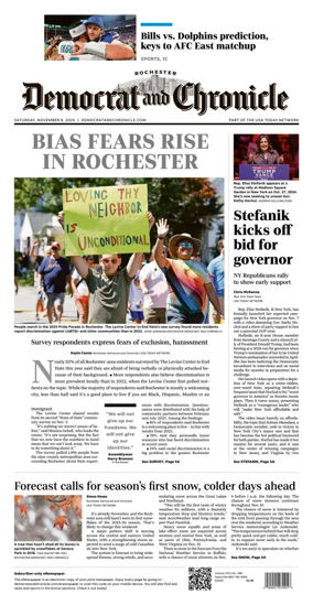 Cover of Democrat and Chronicle