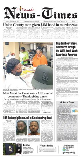 Cover of El Dorado News-Times (VCID - Camden News)