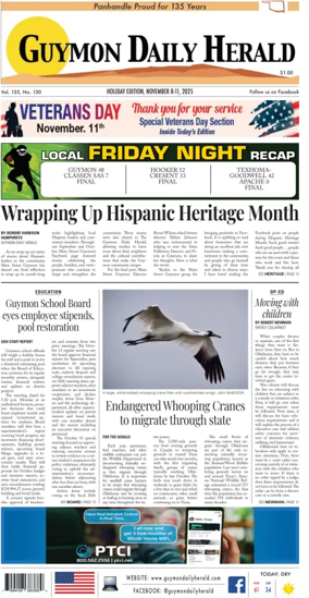 Cover of Guymon Daily Herald