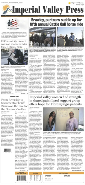 Cover of Imperial Valley Press