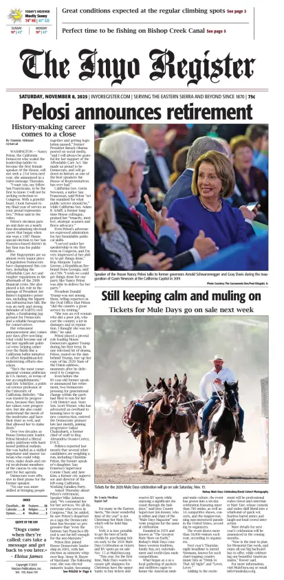 Cover of Inyo Register