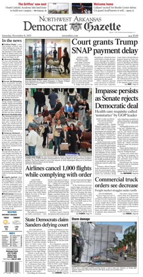Cover of Northwest Arkansas Democrat-Gazette