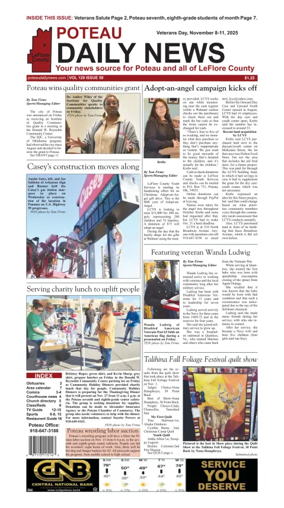 Cover of Poteau Daily News