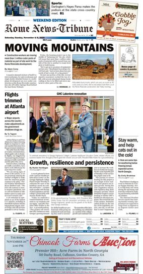 Cover of Rome News-Tribune