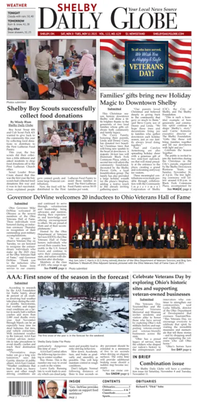 Cover of Shelby Daily Globe