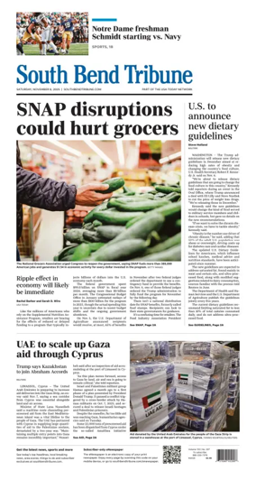 Cover of South Bend Tribune