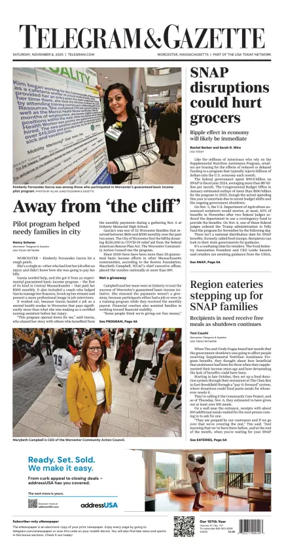 Cover of Telegram & Gazette