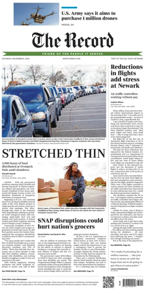 Cover of The Bergen Record