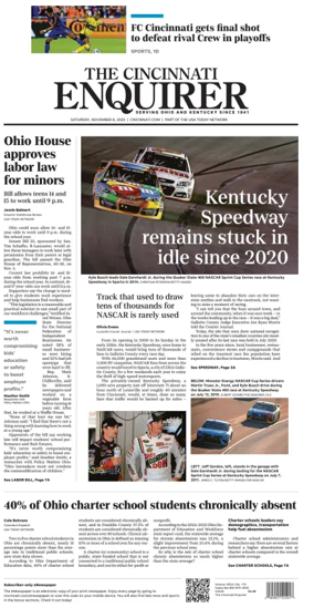 Cover of The Cincinnati Enquirer